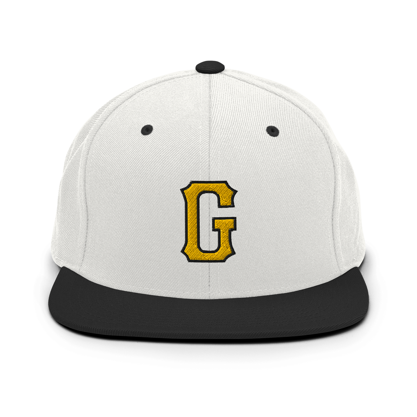 G Snapback (White/Black)