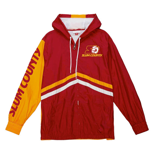 Slum County Windbreaker (Red/Gold)