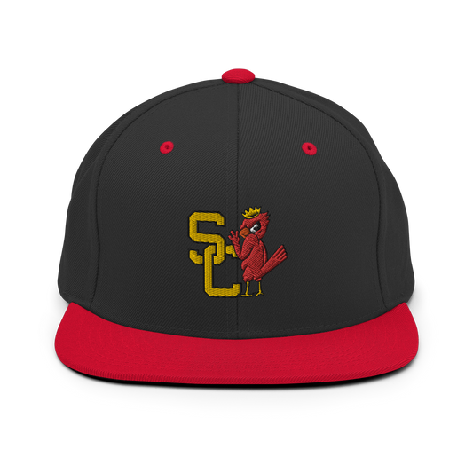 SC Cardinal Snapback (Dark Grey/Red)