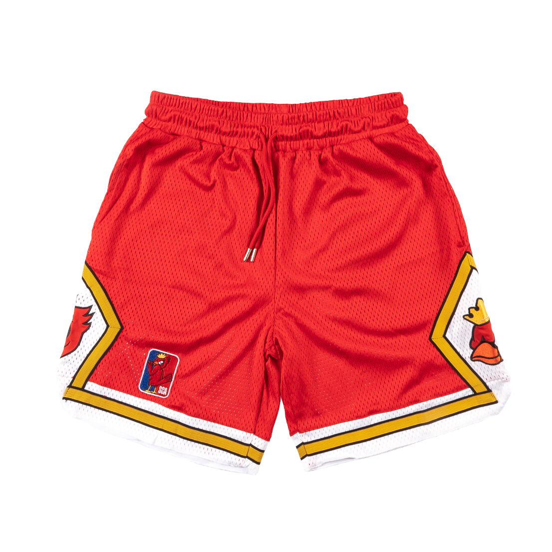 Slum County Basketball Shorts (Red)